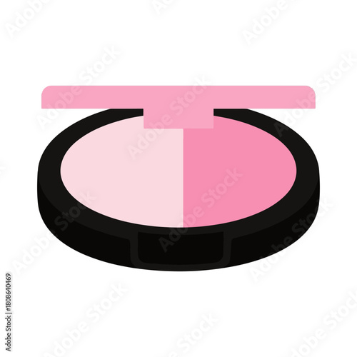 blush on  vector illustration design