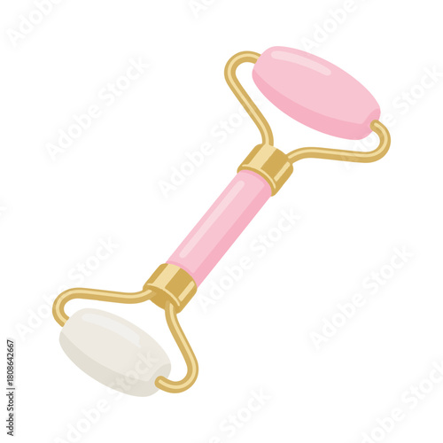 facial roller vector illustration design