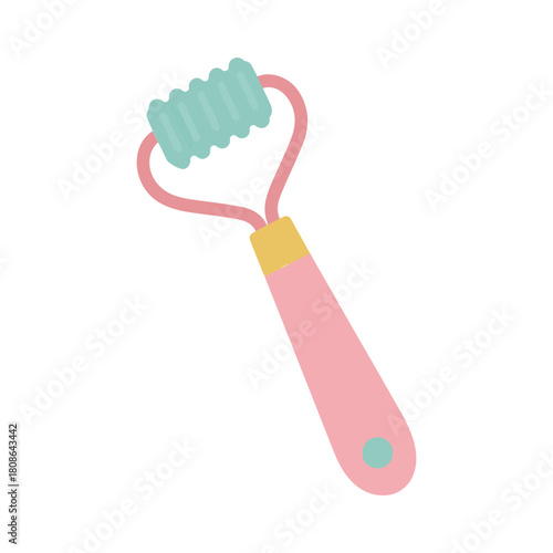 facial roller vector illustration design