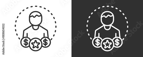 Skills Icon Set Vector Collection Isolated In Black And White