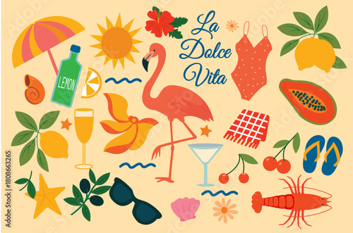 dolce vita european mediterranean summer holiday vacation