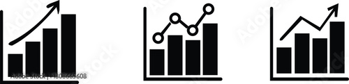 PrintData analytics solid icons set filled, statistical, graph symbols collection ,Data Analytics Icons. Solid, filled icons set of data-driven decision making: analytics dashboard, big data, isolated