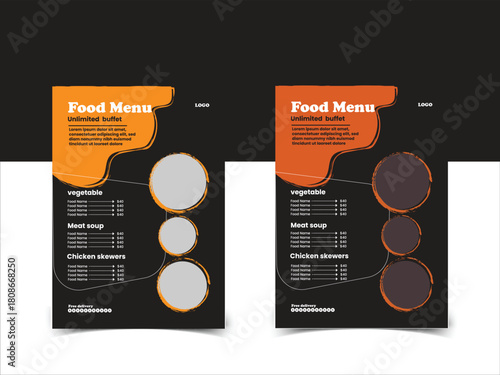 Super Restaurant Food Menu Post design 