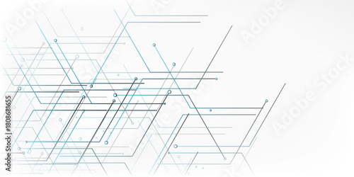 Abstract Digital Technology Cycle background.Business growth transformation Successful financial. vector 10