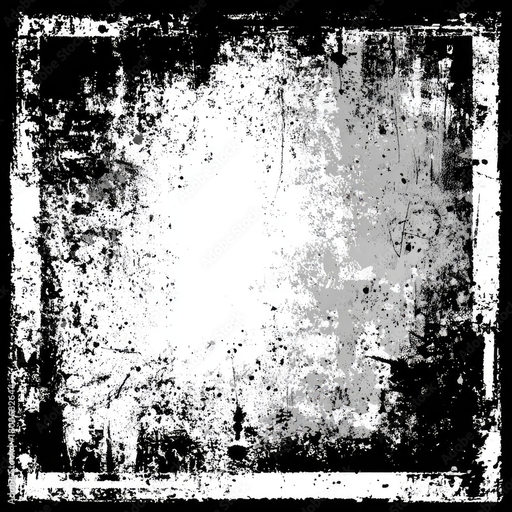 custom made wallpaper toronto digitalSquare frame with textured, distressed background