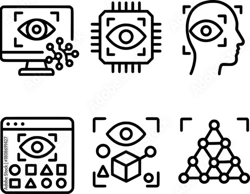 AI vision system and pattern recognition technology
