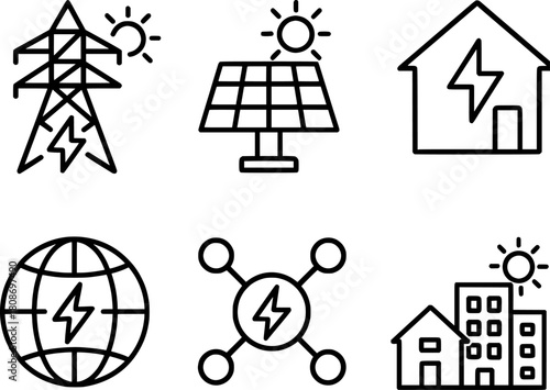 Smart grid renewable energy distribution network
