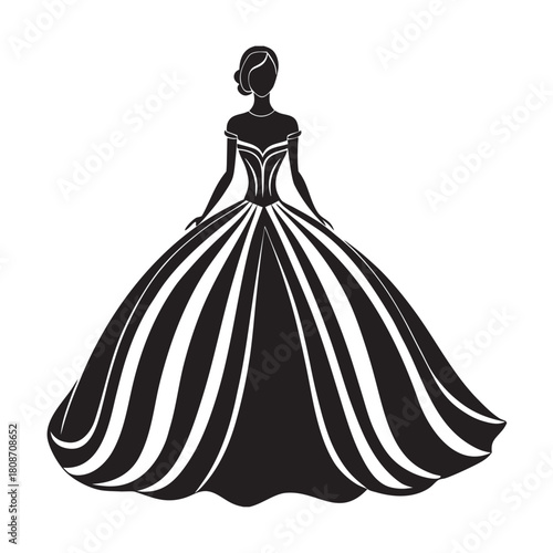 Couture Mega Volume Ball Gown Silhouette