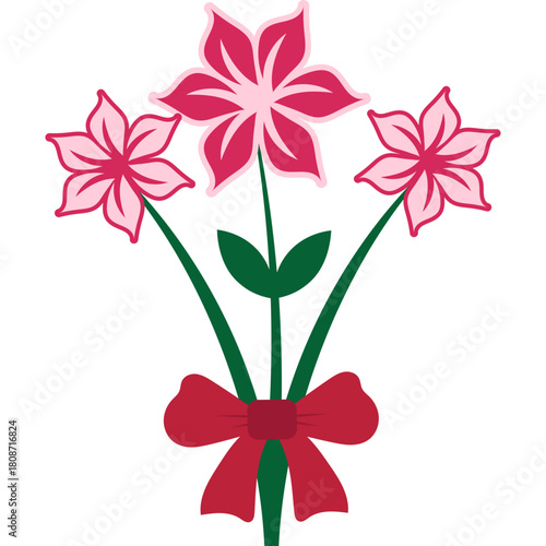 Flat Mother Day Flower