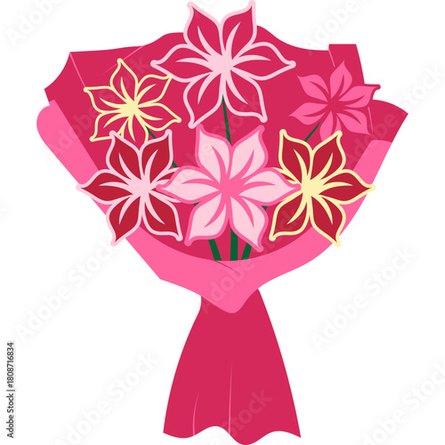 Flat Mother Day Flower