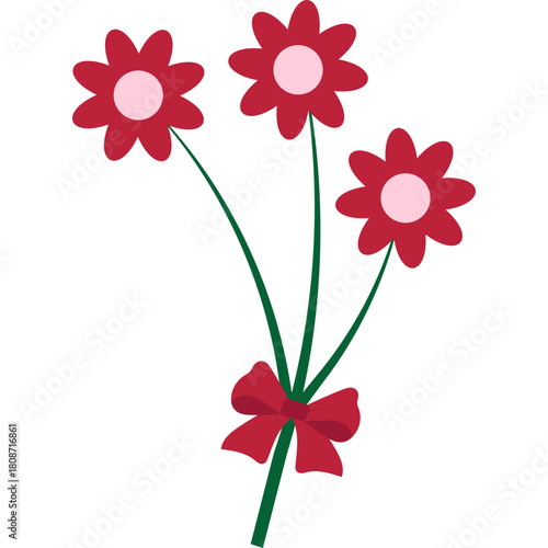 Flat Mother Day Flower