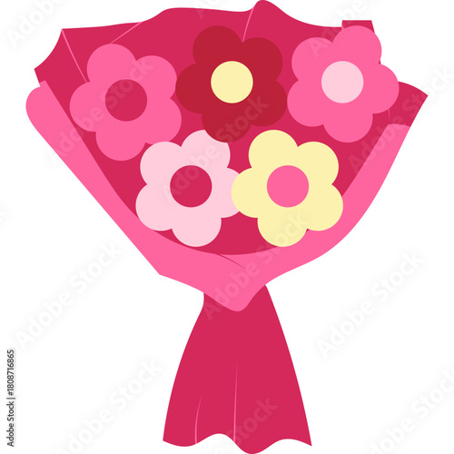 Flat Mother Day Flower