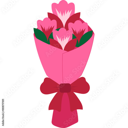 Flat Mother Day Flower
