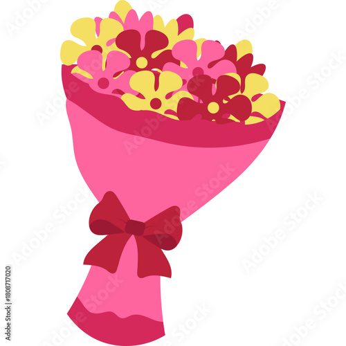 Flat Mother Day Flower