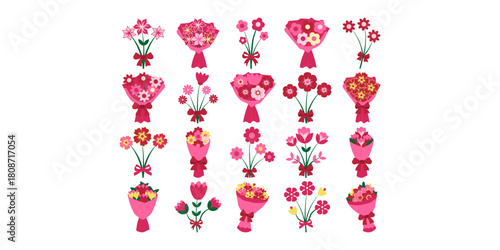 Flat Mother Day Flower