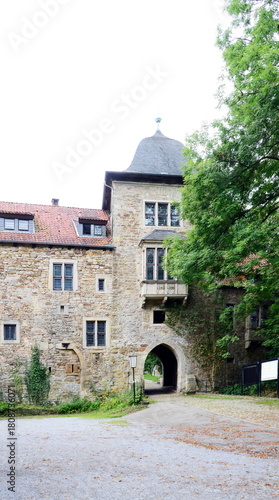Historical Castle Schaumburg in the Mountains Weserbergland, Lower Saxony