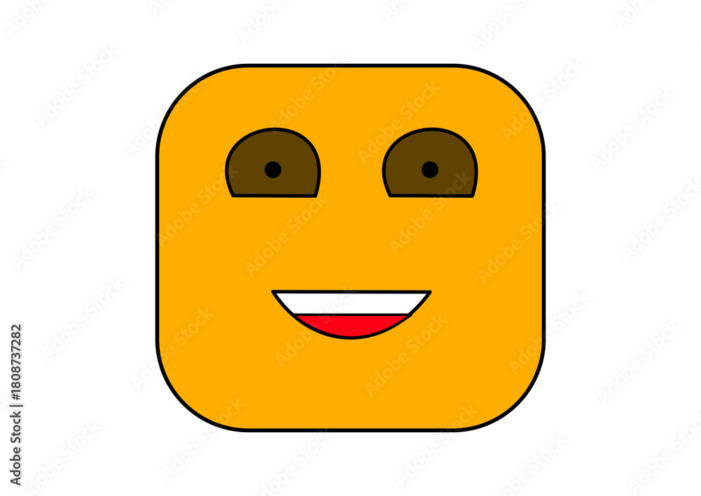 Fototapeta premium smiley face icon