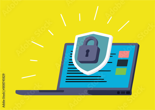 computer security concept