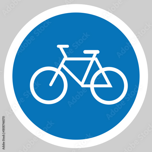 bicycle lane icon. bicycles only road icon. bicycle path symbol. bicycles lane only traffic road sign.eps