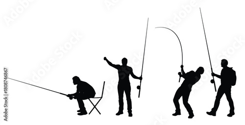 picture of fishman vector illustration