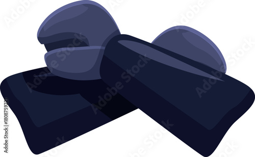 Boxing gloves placed together, symbolizing a sparring session, training, or competition