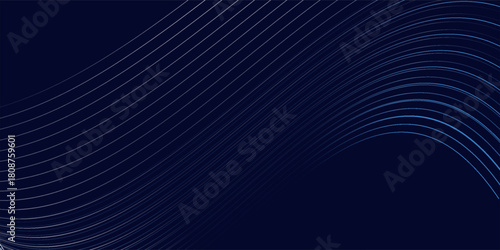 A futuristic square vector illustration of a glowing DNA helix surrounded by digital medical icons on a dark blue, abstract background. This hi-tech design is a full-frame concept.