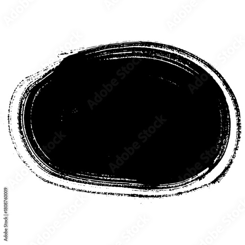 Hand drawn brush strokes for grunge themed designs