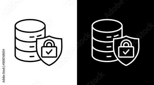 Data Encryption With Icon Set Design