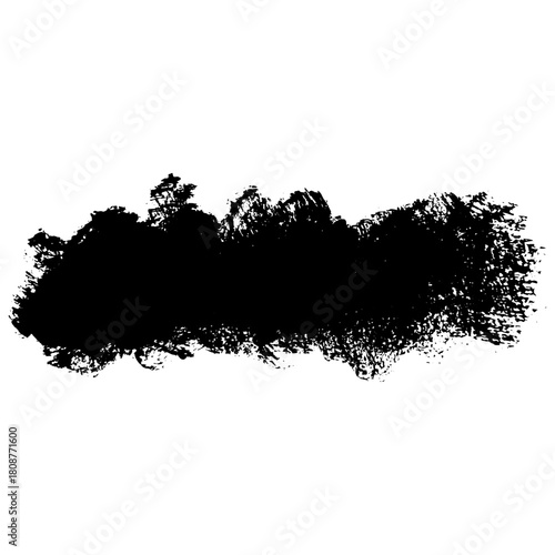 Hand drawn ink brush strokes perfect for grunge themed designs