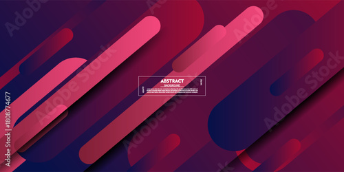 Red and blue gradient background with repeating stripes. A dark decorative design with simple lines and style. This pattern can be used for business advertisements, booklets, and flyers. eps10