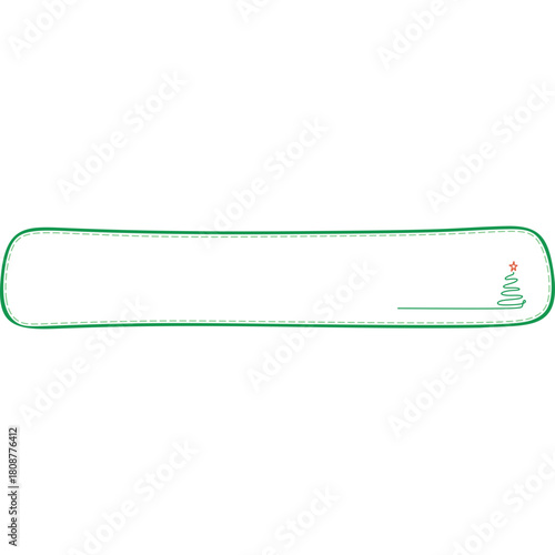 Christmas Text Box Frame