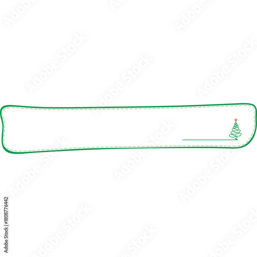 Christmas Text Box Frame