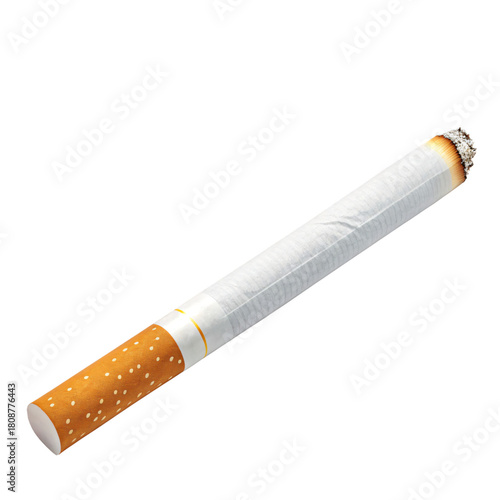 Burning cigarette for health and addiction concepts