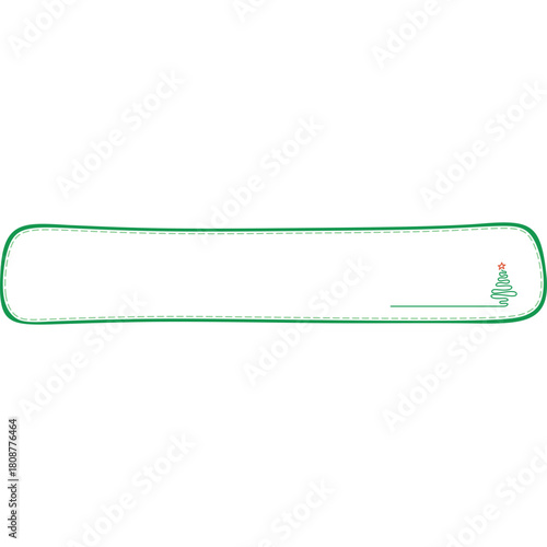 Christmas Text Box Frame