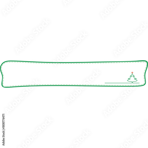 Christmas Text Box Frame