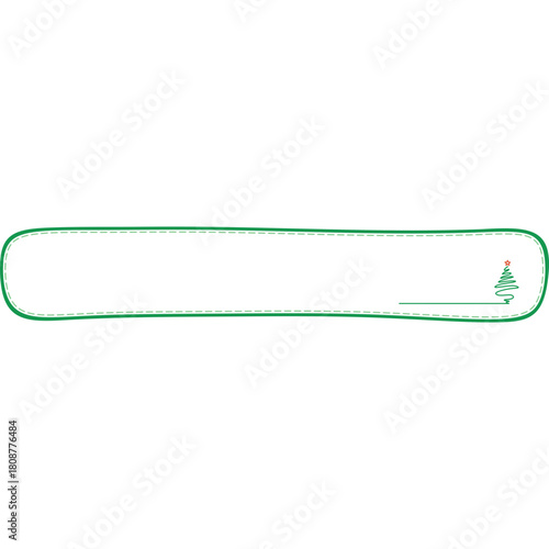 Christmas Text Box Frame