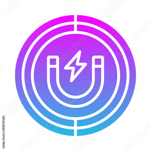Magnetic field Icon