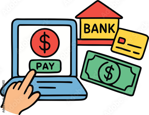  Digital Cash Transfer Icons