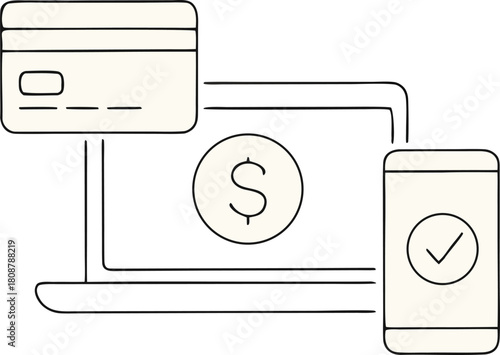  Savings and Payment Flat Icons