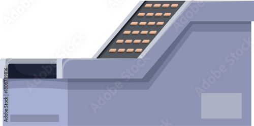 Freshly baked cookies transported on a conveyor belt in a food factory, demonstrating the automation of production