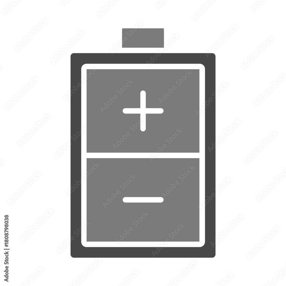 Fototapeta premium Battery status Icon