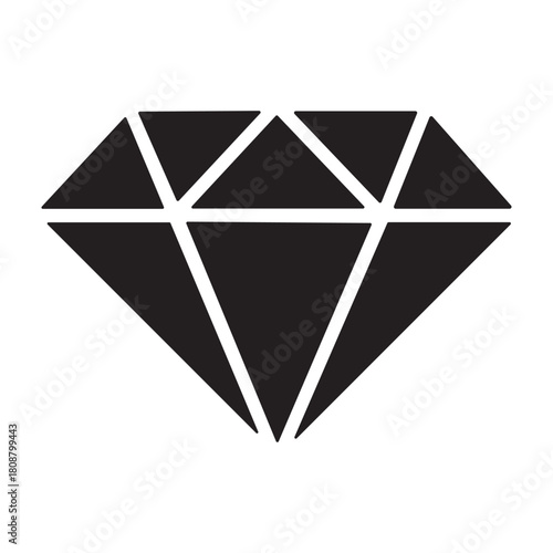 Diamonds icon or logo isolated sign symbol vector illustration - high quality black style vector icons