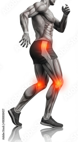 x-default Runner Anatomy with Pain Points