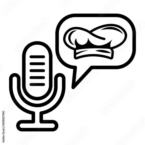 podcast Line Icon