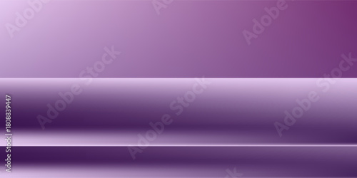 Purple studio background. Purple and pink Background Empty Room Studio with table.