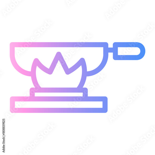 pan Line Gradient Icon