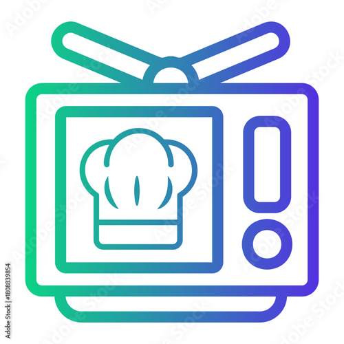 show Line Gradient Icon