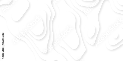 Vector abstract Topography map crave white and black wave doodle line topo map diagram relief line grid topo mountain background. geometric Line topography map contour background.	