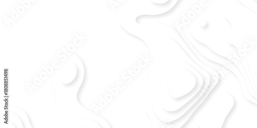 Vector abstract Topography map crave white and black wave doodle line topo map diagram relief line grid topo mountain background. geometric Line topography map contour background.	