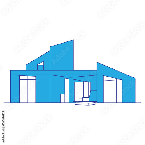 modern office building